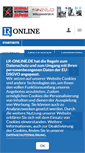 Mobile Screenshot of lr-online.de